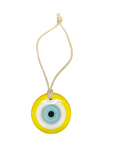 Load image into Gallery viewer, Ceramic Glazed Eye with Cording—Multiple color choices (free USA shipping included)
