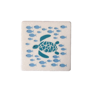 Greek Marble Coaster (free USA shipping included)