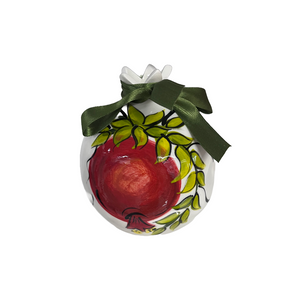 Ceramic Pomegranate 2 Size Choices (free USA shipping included)