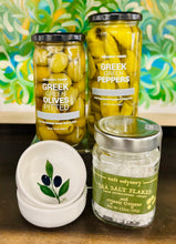 Load image into Gallery viewer, Hellenic Farms Pitted Green Olives (free USA shipping included)
