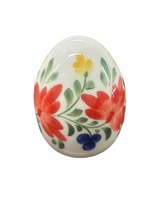 Load image into Gallery viewer, Ceramic Easter Egg: several designs available (free USA shipping included)
