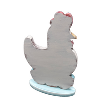 Load image into Gallery viewer, Standing Chicken with Καλό Πάσχα (free USA shipping included)
