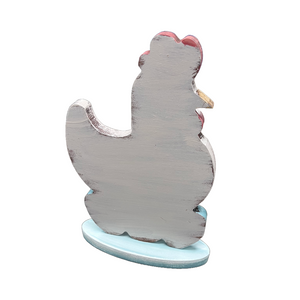 Standing Chicken with Καλό Πάσχα (free USA shipping included)