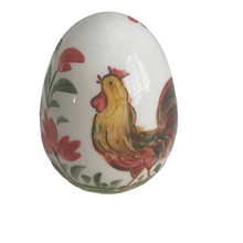 Load image into Gallery viewer, Ceramic Easter Egg: several designs available (free USA shipping included)
