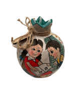 Load image into Gallery viewer, Ceramic “Alphavitario” Pomegranate (free USA shipping included)
