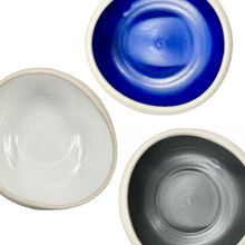 Load image into Gallery viewer, Ceramic Stoneware Blue Glazed Bowl (free USA shipping included)
