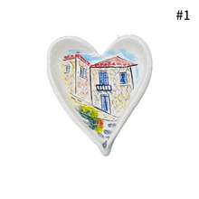 Load image into Gallery viewer, Ceramic Heart Trinket Dish (free USA shipping)
