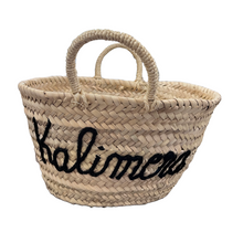 Load image into Gallery viewer, Woven “Kalimera” Tote (free USA shipping included)
