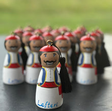 Load image into Gallery viewer, Hand-painted Wooden Figurine: Lefteri the Evzone™ (free USA shipping included)
