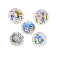 Load image into Gallery viewer, Ceramic Round Trinket Dish—Multiple design choices (free USA shipping)
