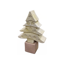 Load image into Gallery viewer, Stone Color Christmas Tree 2 color choices (free USA shipping included)
