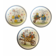 Load image into Gallery viewer, Ceramic Easter Round Plate: multiple design choices (free USA shipping included)
