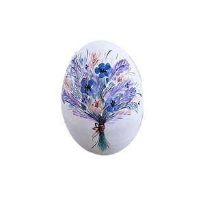 PRE-ORDER Easter Wooden Egg: Floral Bouquet (free USA shipping included)