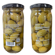 Load image into Gallery viewer, Hellenic Farms Pitted Green Olives (free USA shipping included)
