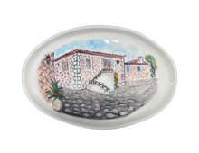 Load image into Gallery viewer, Ceramic Shallow Oval Platter—Multiple design choices (free USA shipping)
