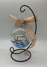 Load image into Gallery viewer, Glass Greek Island Bauble
