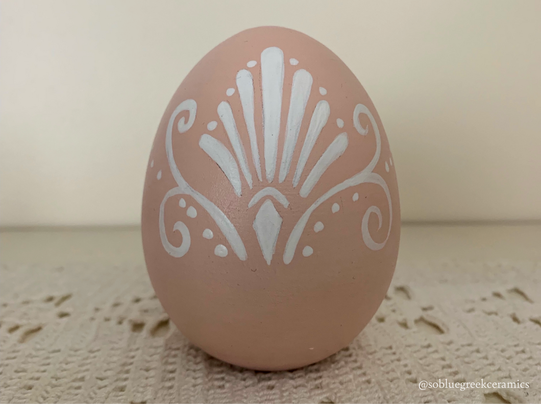 Easter Wooden Egg: Akrokerama (free USA shipping included)