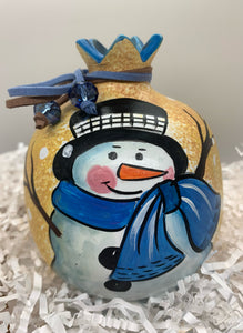 Ceramic Pomegranate Snowfriends Christmas Collection 2 sizes (free USA shipping included)